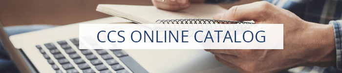 CCS Online Catalog button
