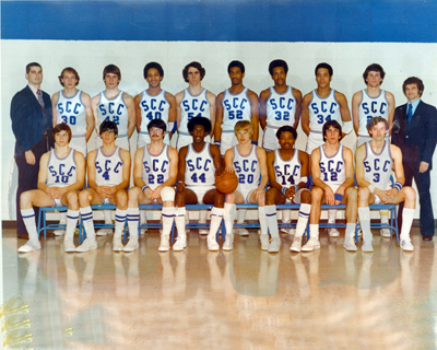 1974-75 CCS Men's Basketball team