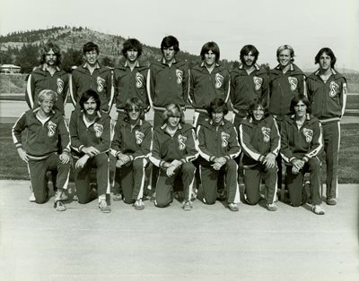 1974-75 SCC Men's Cross Country team