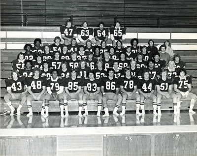 1974-75 SFCC Football Team