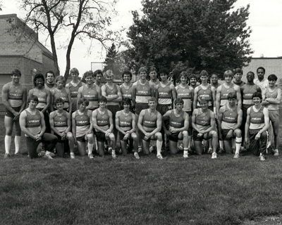 1984-85 CCS Men's Track & Field team