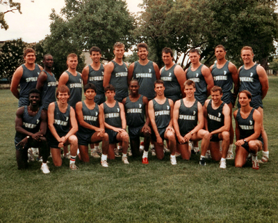 1987-88 CCS Men's Track & Field team