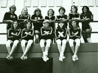 1980-81 CCS Women's Volleyball team