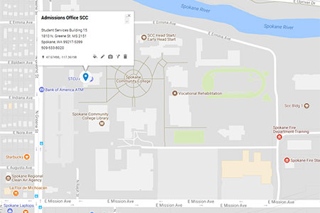 Spokane Community College Map Become A Student